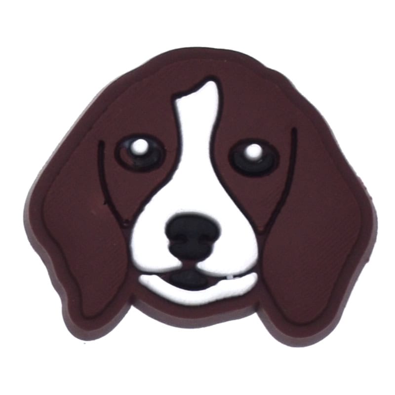 Looks good dog face 157-26 Shoe Charm