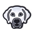 White face dog 157-34 Shoe Charm