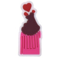 Pink choco heart cup 161-05 Shoe Charm