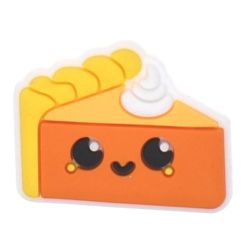 Joyful orange cheese cake 161-11 Shoe Charm