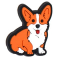 Orange corgi 161-17 Shoe Charm