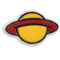 Planet with red rings 161-24 Shoe Charm