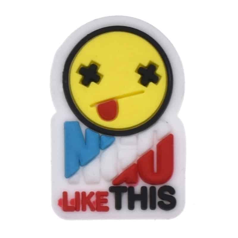 NGO LIKE THIS face sign 161-25 Shoe Charm