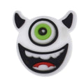Green one eye 163-05 Shoe Charm