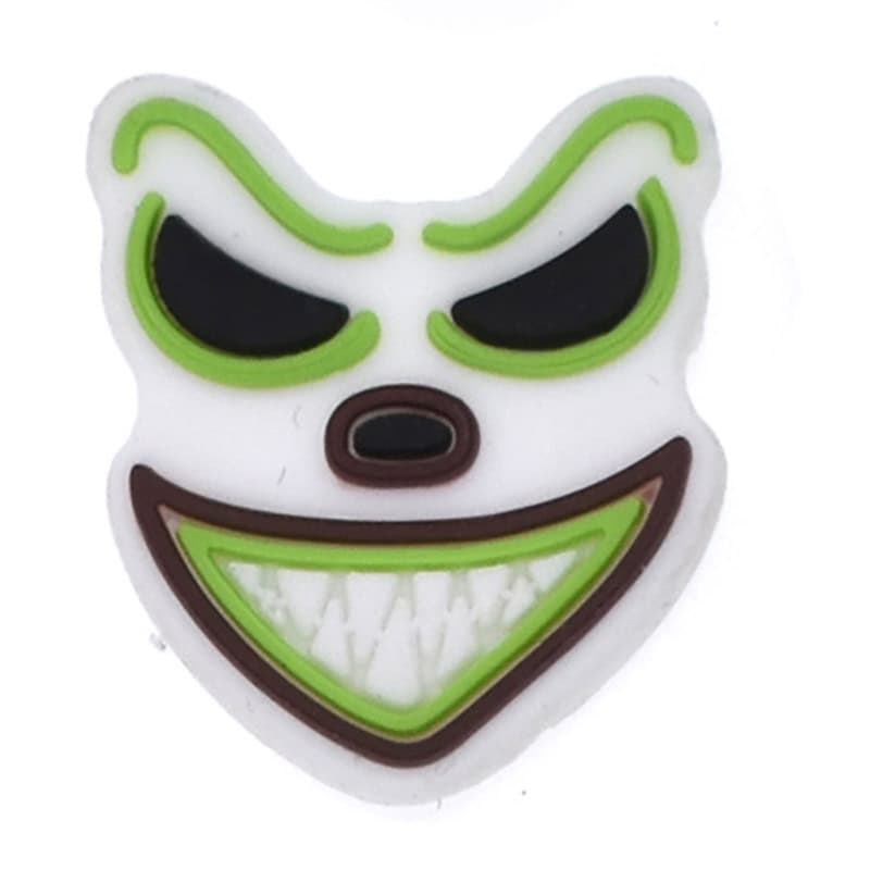 Happy green face 163-09 Shoe Charm