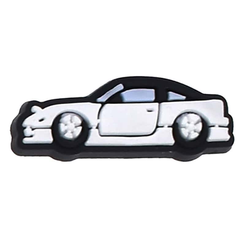 White coupe 165-05 Shoe Charm