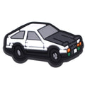 White hatchback 165-10 Shoe Charm