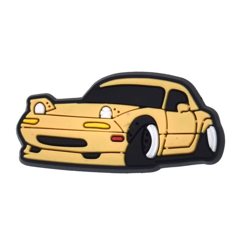 Yellow coupe 165-19 Shoe Charm