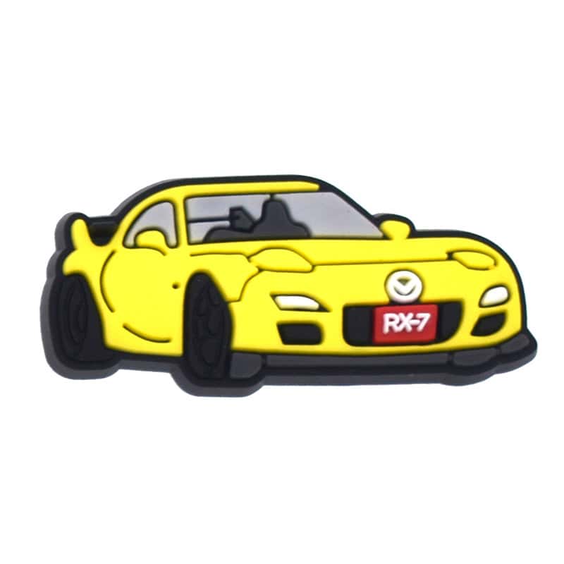 Yellow coupe 165-23 Shoe Charm