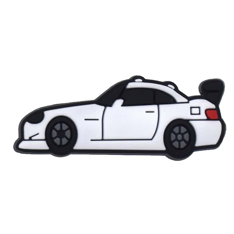 White porche 165-33 Shoe Charm