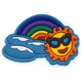 Rainbow sunglasses 168-13 - Shoe Charm