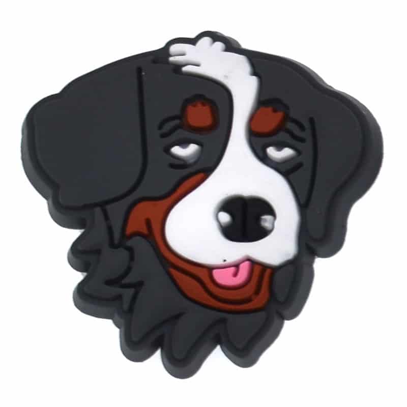 St Bernard dog head 168-47 Shoe Charm