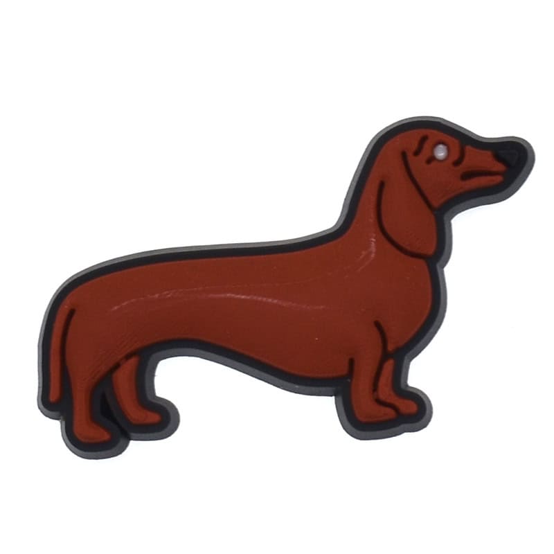 Sausage dog 168-49 Shoe Charm