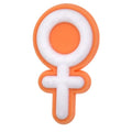 Venus symbol 168-63 Shoe Charm