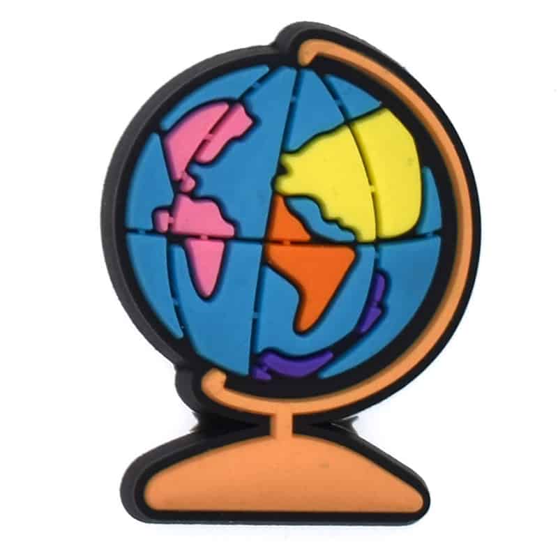 World globe 168-80 - Shoe Charm