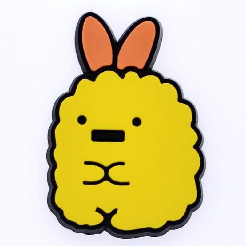 Yellow bunny Squishmallow 17-13 Shoe Charm