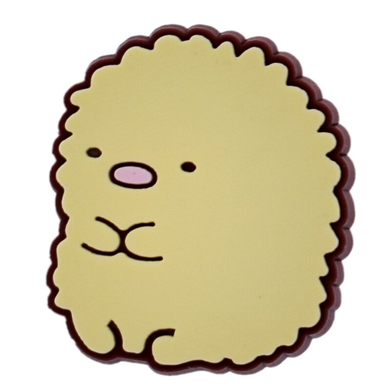 Squishmallow Cream hedgehog 17-24 Shoe Charm