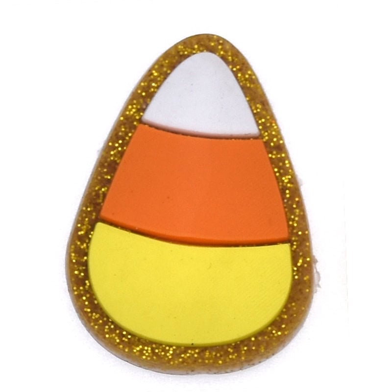 Candy corn gold sparkle 171-39 Shoe Charm