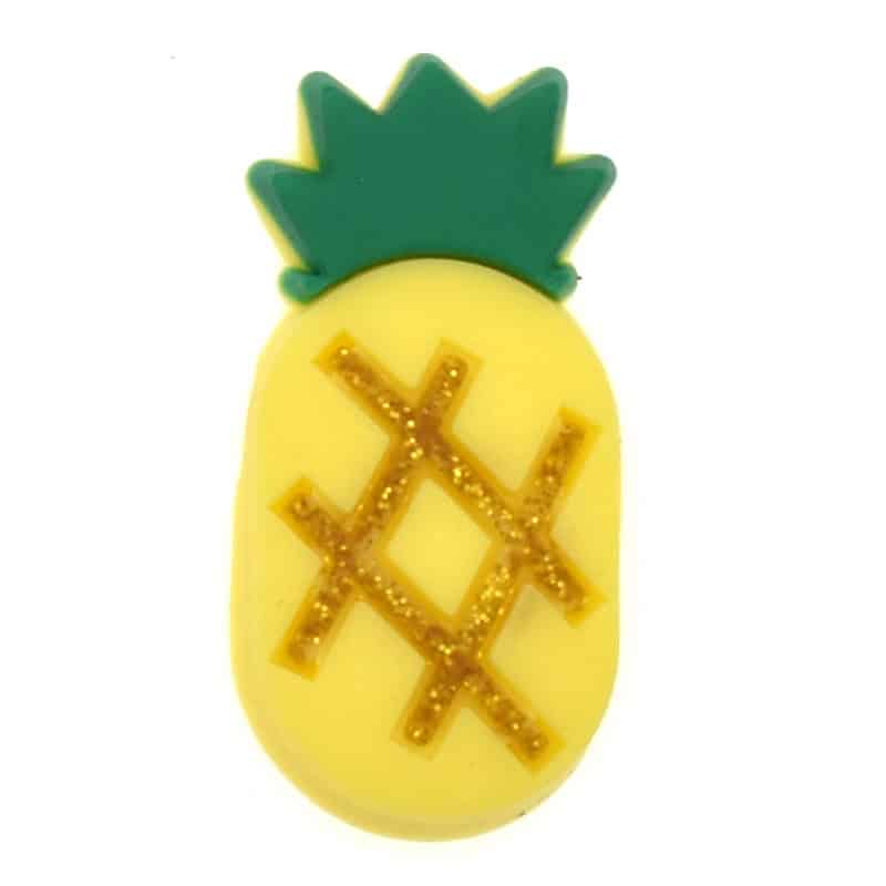 Sparkly Pineapple 171-47 Shoe Charm