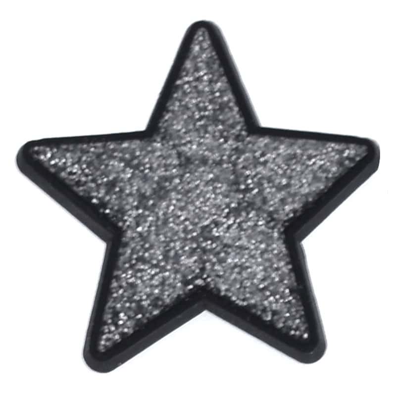 Star silver sparkle 171-50 Shoe Charm