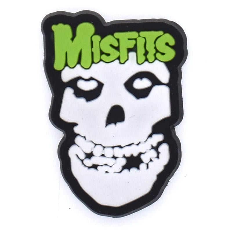 MISFITS skeleton face sign logo 172-03 Shoe Charm