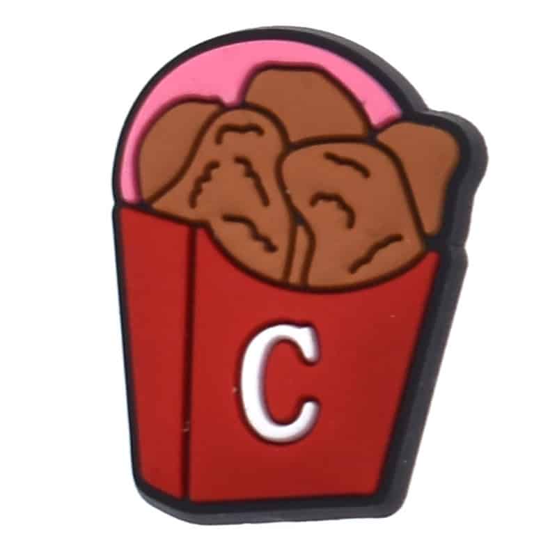 Chicken wing bucket 174-02 Shoe Charm