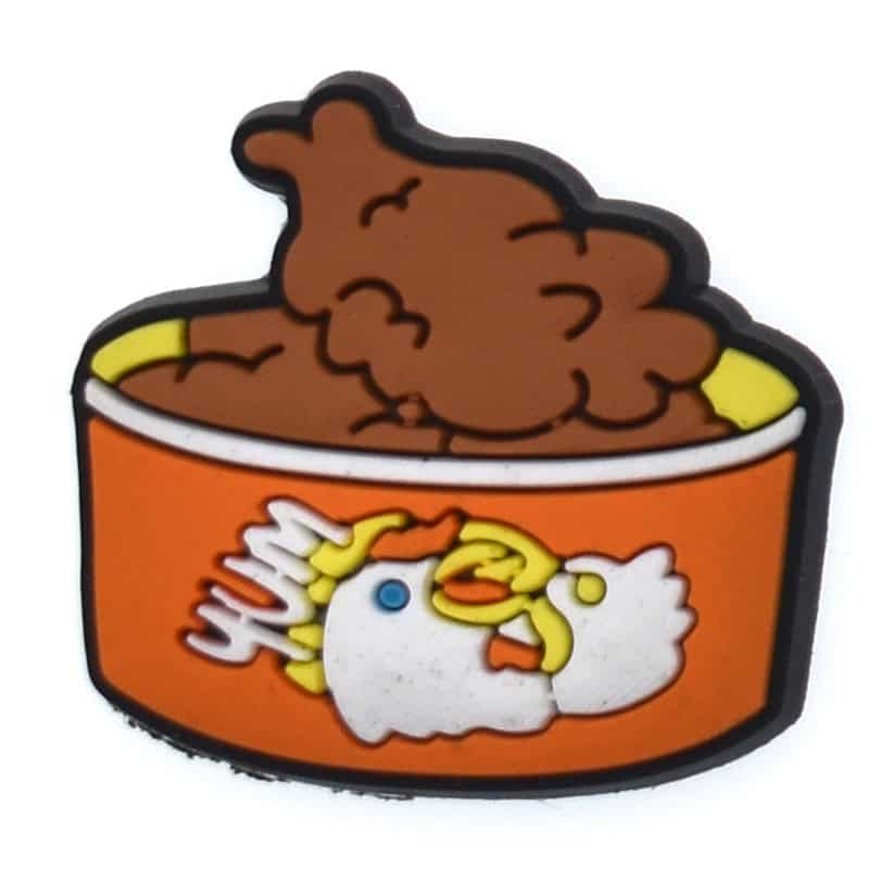 Fried chicken 174-10 Shoe Charm