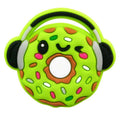 Green headphone donut 174-22 Shoe Charm