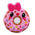 Happy pink bow donut 174-26 Shoe Charm