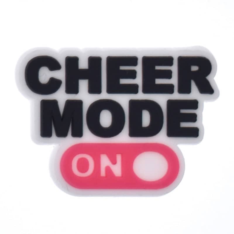 Shoe Charm - CHEER MODE - ON - red Cheerleaders 184-08