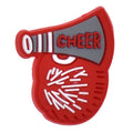 Shoe Charm - Red megaphone & pompom Cheerleaders 184-15