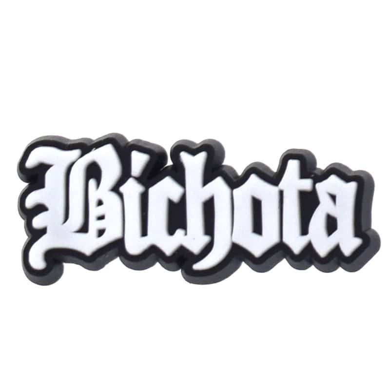 Shoe Charm - Karol G BICHOTA slang word sign logo 191-05