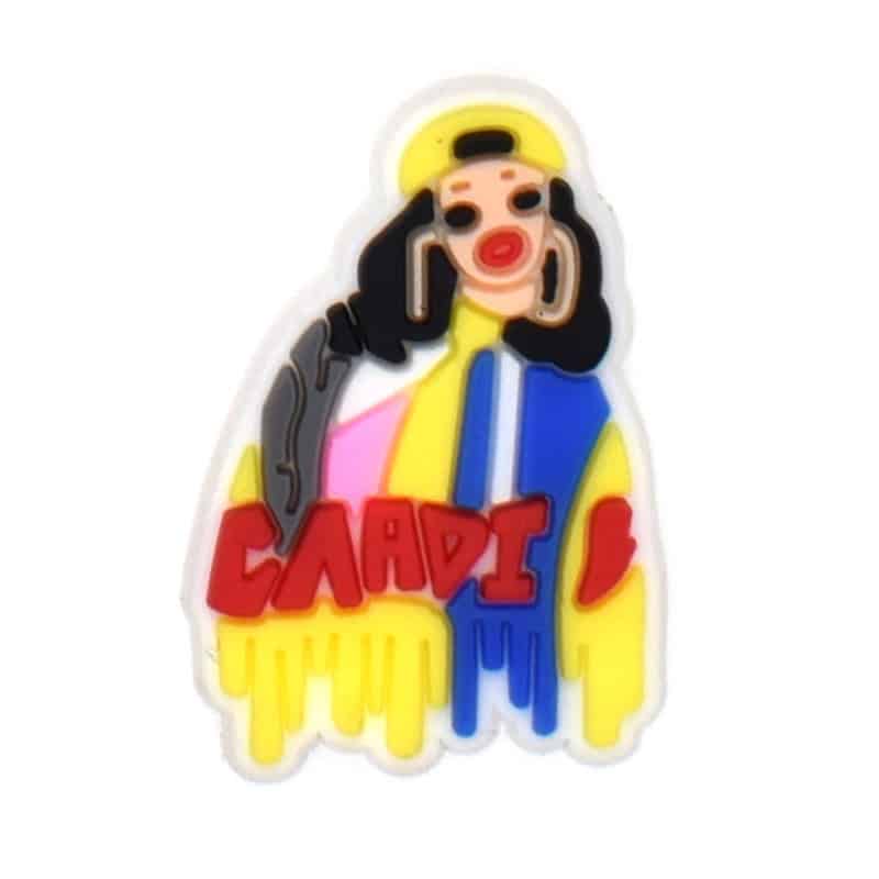 Shoe Charm - CARDI B rapper 191-13