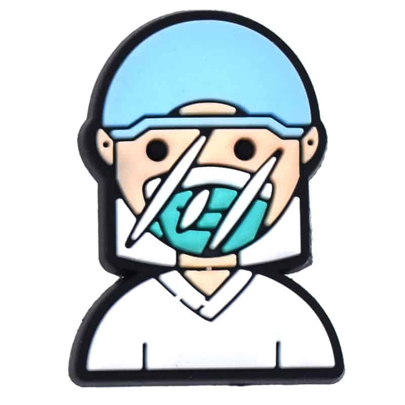 Shoe Charm - Doctor with visor 193-01