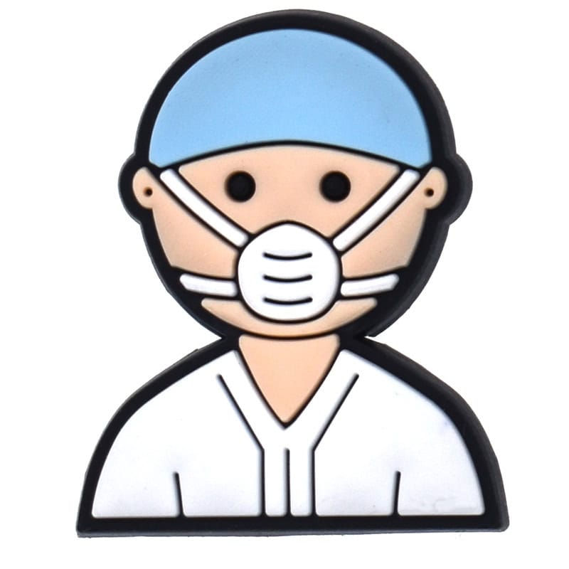 Shoe Charm - Doctor with mask 193-03