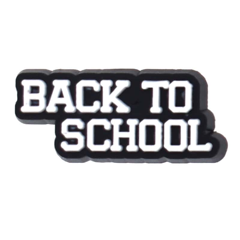 Back to school sign 194- 03 Shoe Charm
