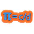 pie=c/d sign 194-07 Shoe Charm