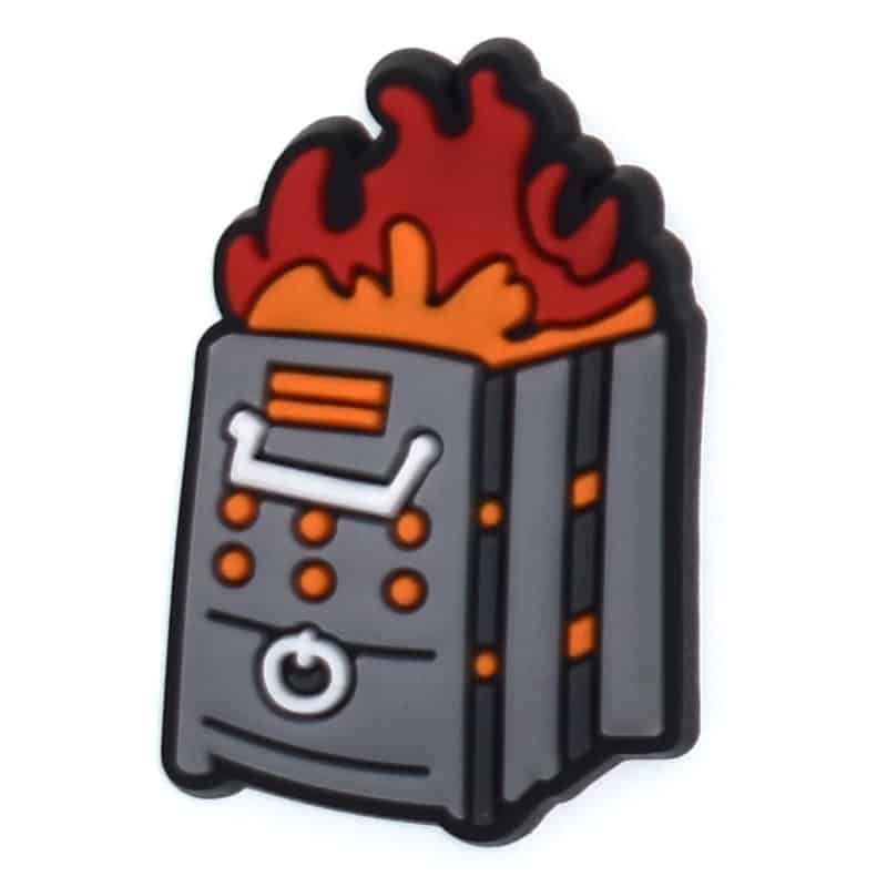 Barbeque flame 194-119 - Shoe Charm