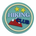 Hiking club sign badge 194-128 Shoe Charm