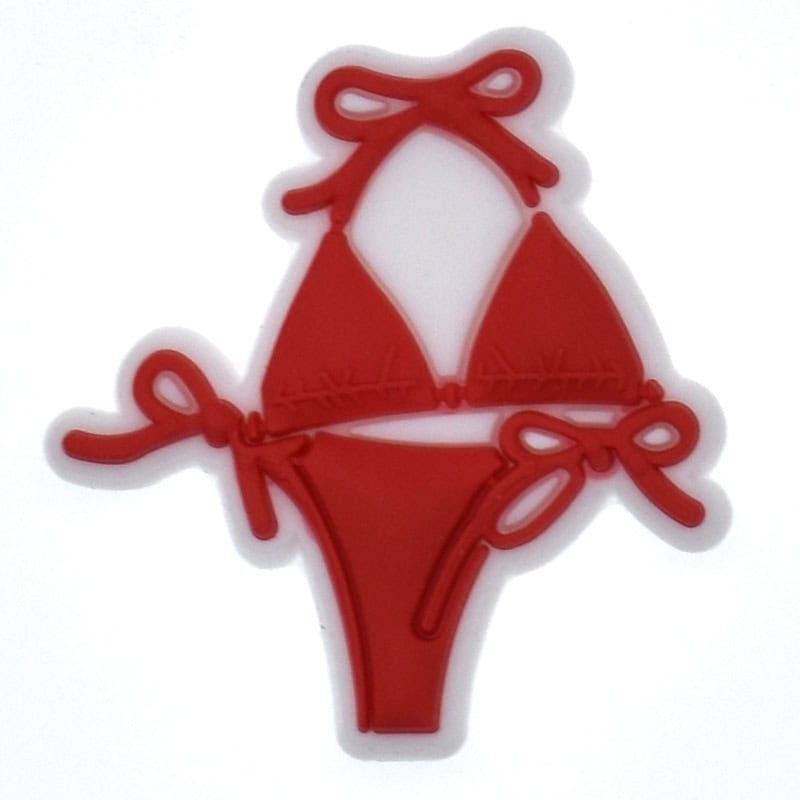 Red bikini 194-16 Shoe Charm