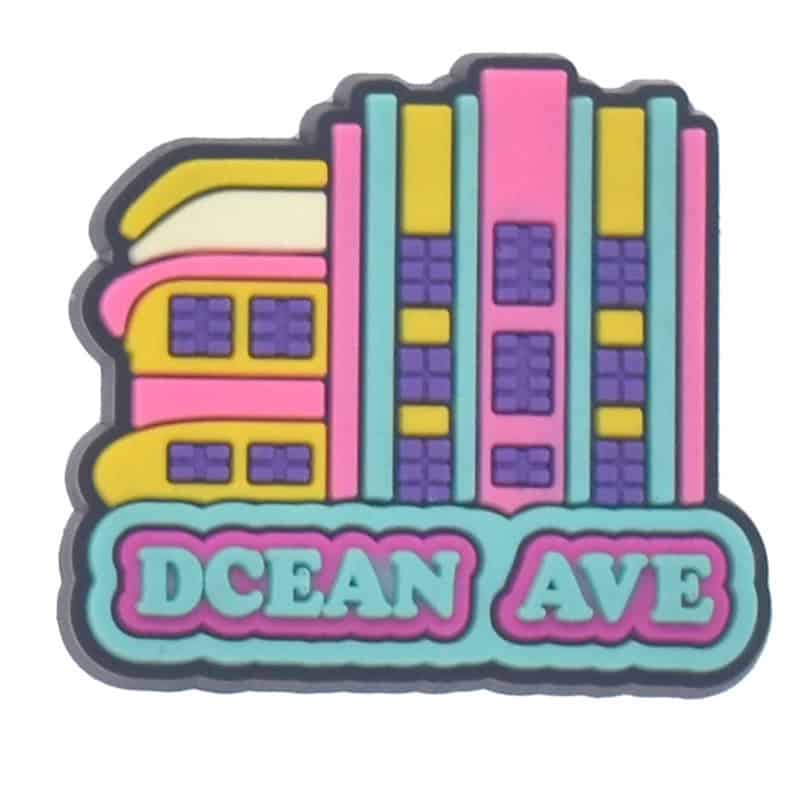 DCEAN AVE sign 194-18 Shoe Charm