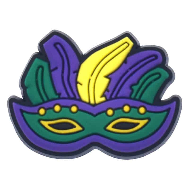 Mardi Gras Mask 194-68 - Shoe Charm