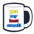 Tea mug 194-76 - Shoe Charm