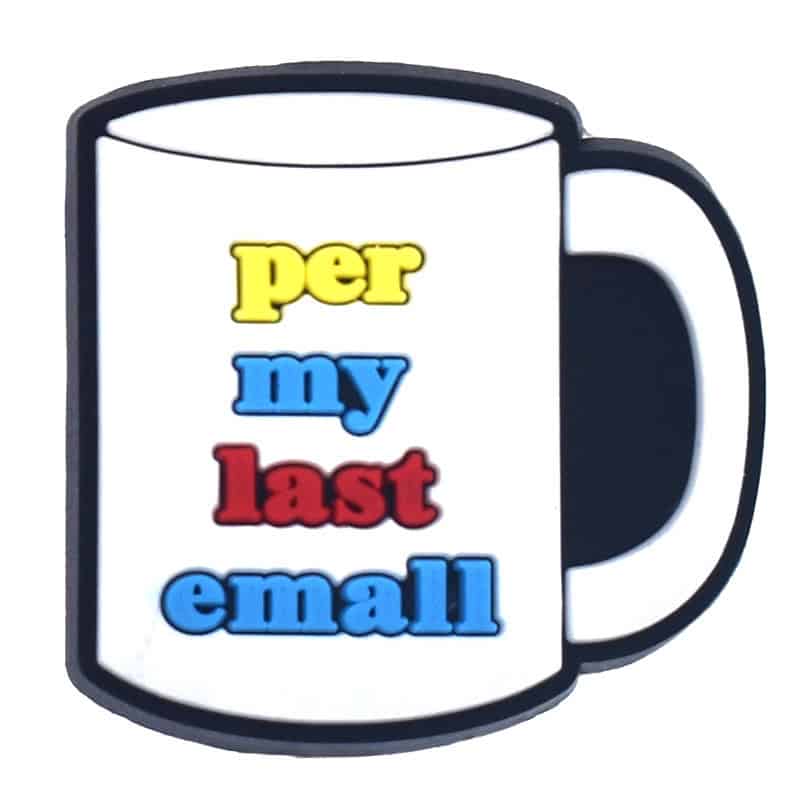 Tea mug 194-76 - Shoe Charm