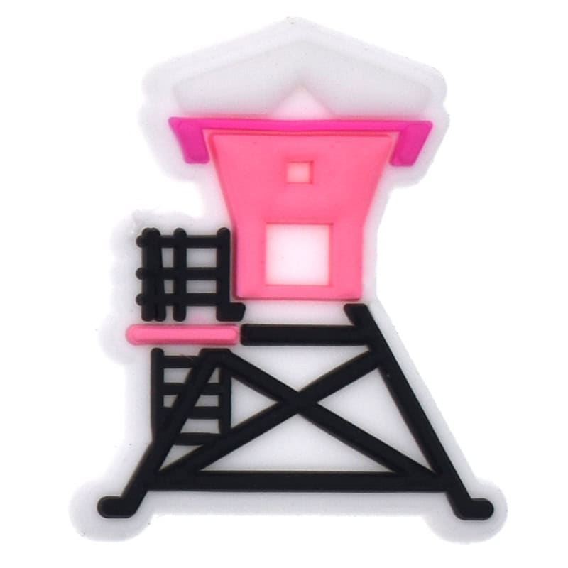 Lifeguard hut 194-80 Shoe Charm