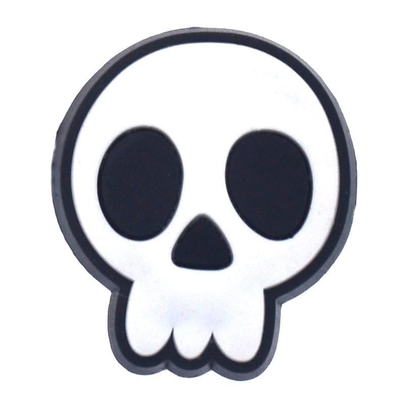 Black eye skull 194-83 - Shoe Charm