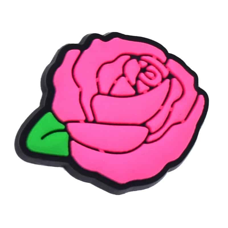 Pink Rose 194-84 Shoe Charm