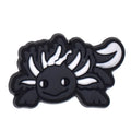 Axolotl black with white gills 197-07 Shoe Charm