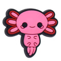 Upside down Axolotl pink with red gills 197-24 Shoe Charm