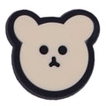 Teddy face tan 20-06 Shoe Charm